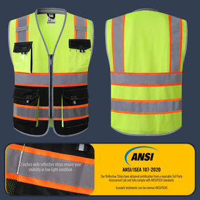 JKSafety cushioned collar detail for comfortable all-day wear