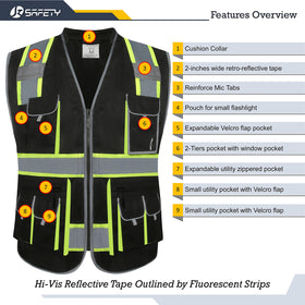 JKSafety high-reflective tapes boost visibility in daylight and dusk.