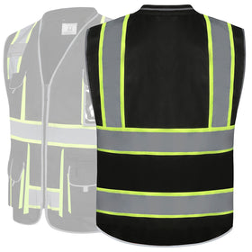JKSafety extended neon-yellow strips enhance daytime and night visibility.