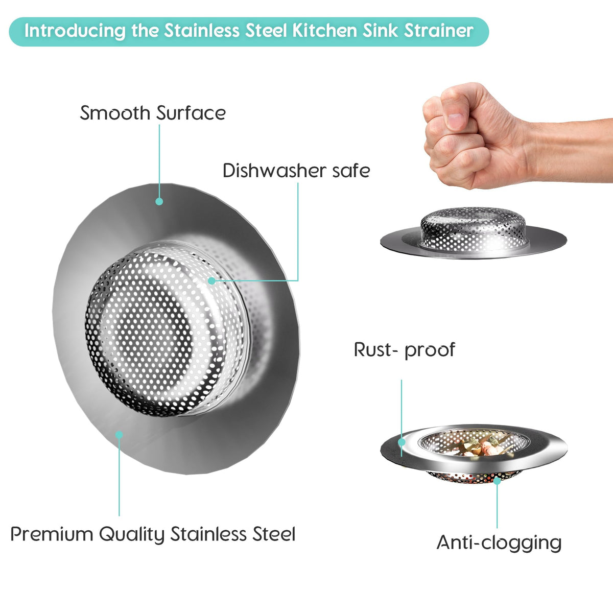 jkxoo two-pack packaging includes grids and drainers