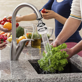 JLNGTHONG universal faucet aerator fits most kitchen taps.