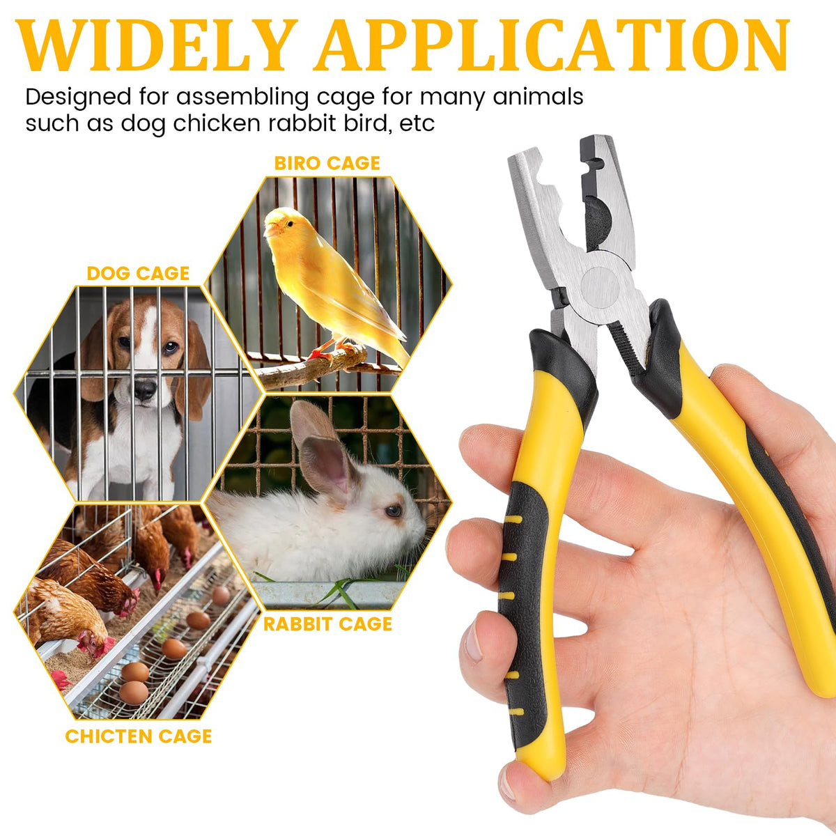 JLUHYANN farm-ready kit for chicken, bird, and rabbit enclosures