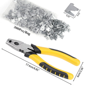 JLUHYANN hog ring pliers for secure, quick cage assembly