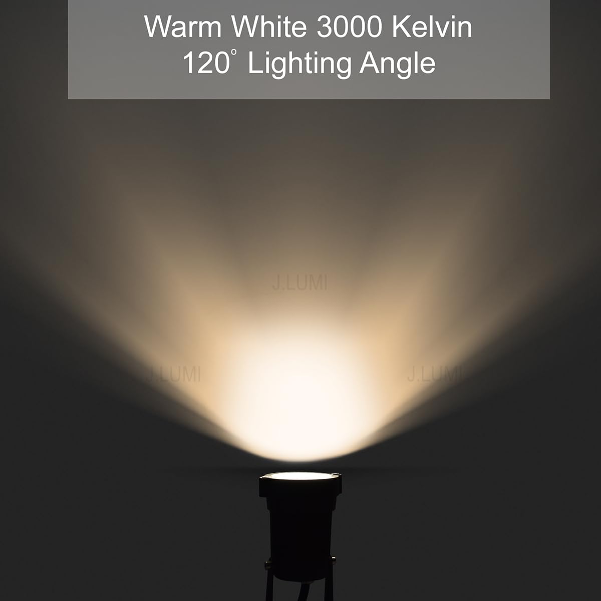 J.LUMI GSS6005 metal-construction with durable aluminum housing withstands weather
