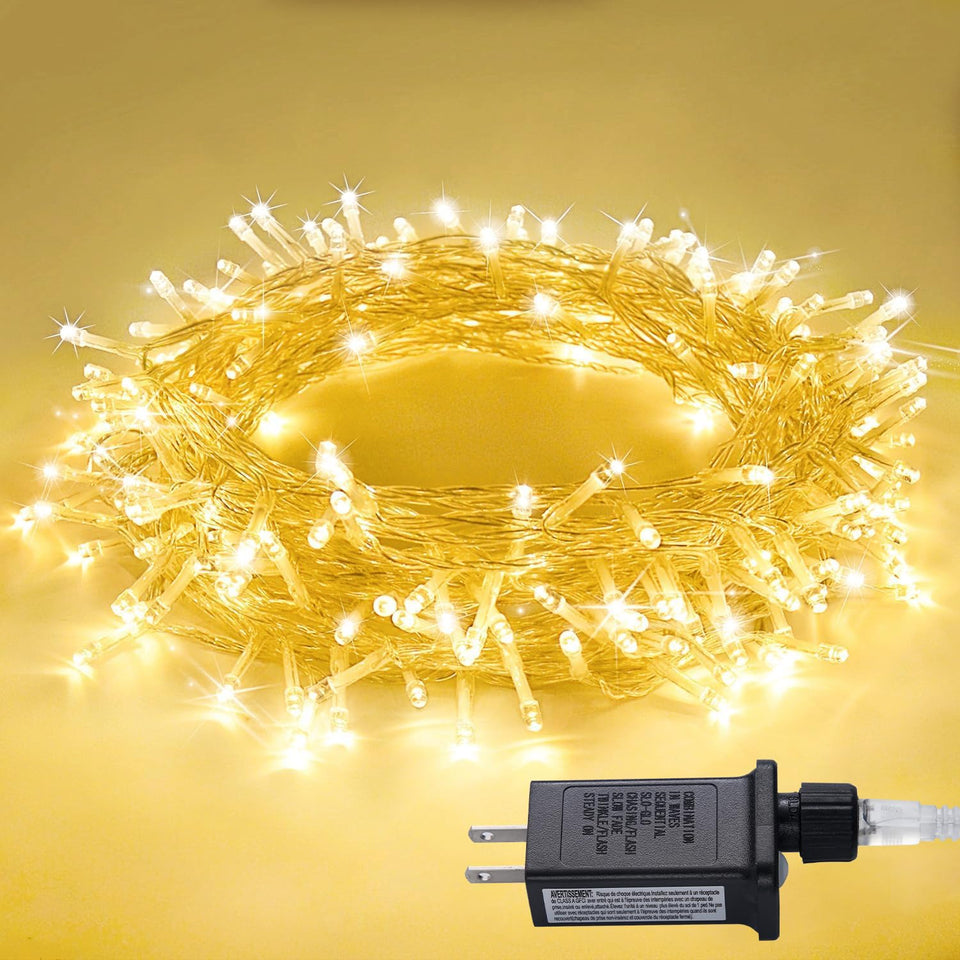 JMEXSUSS 100 LED string lights for indoor bedroom ambiance