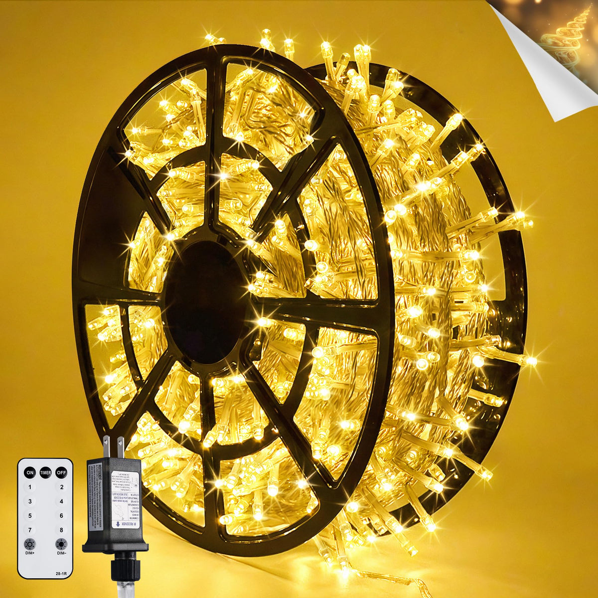 JMEXSUSS 168ft warm white outdoor string lights over patio for cozy evenings