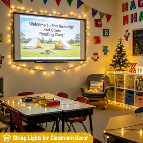 JMEXSUSS 200 LEDs provide bright illumination for celebrations