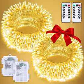 JMEXSUSS 33ft warm white string lights for cozy bedroom ambiance