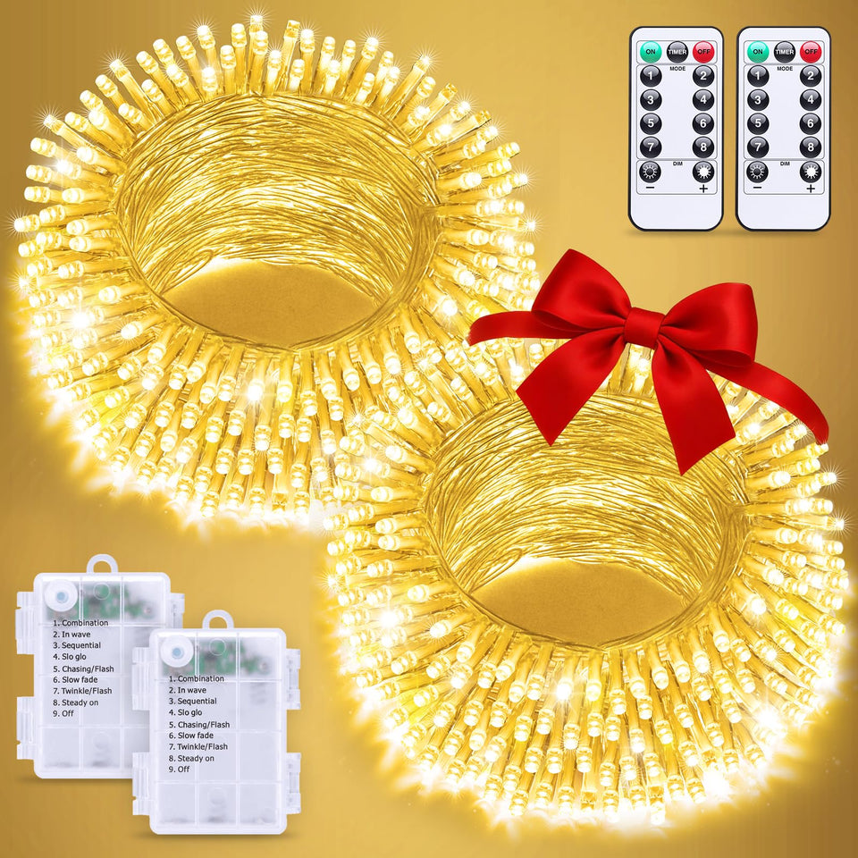 JMEXSUSS 33ft warm white string lights for cozy bedroom ambiance