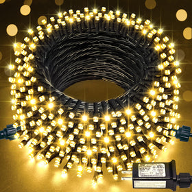 JMEXSUSS 66ft LED lights outdoors for festive exterior decor