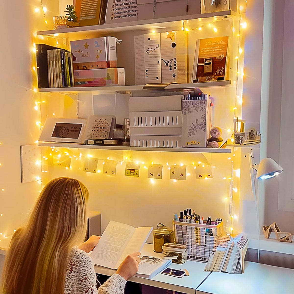 JMEXSUSS 8-mode twinkle lights with versatile mood settings