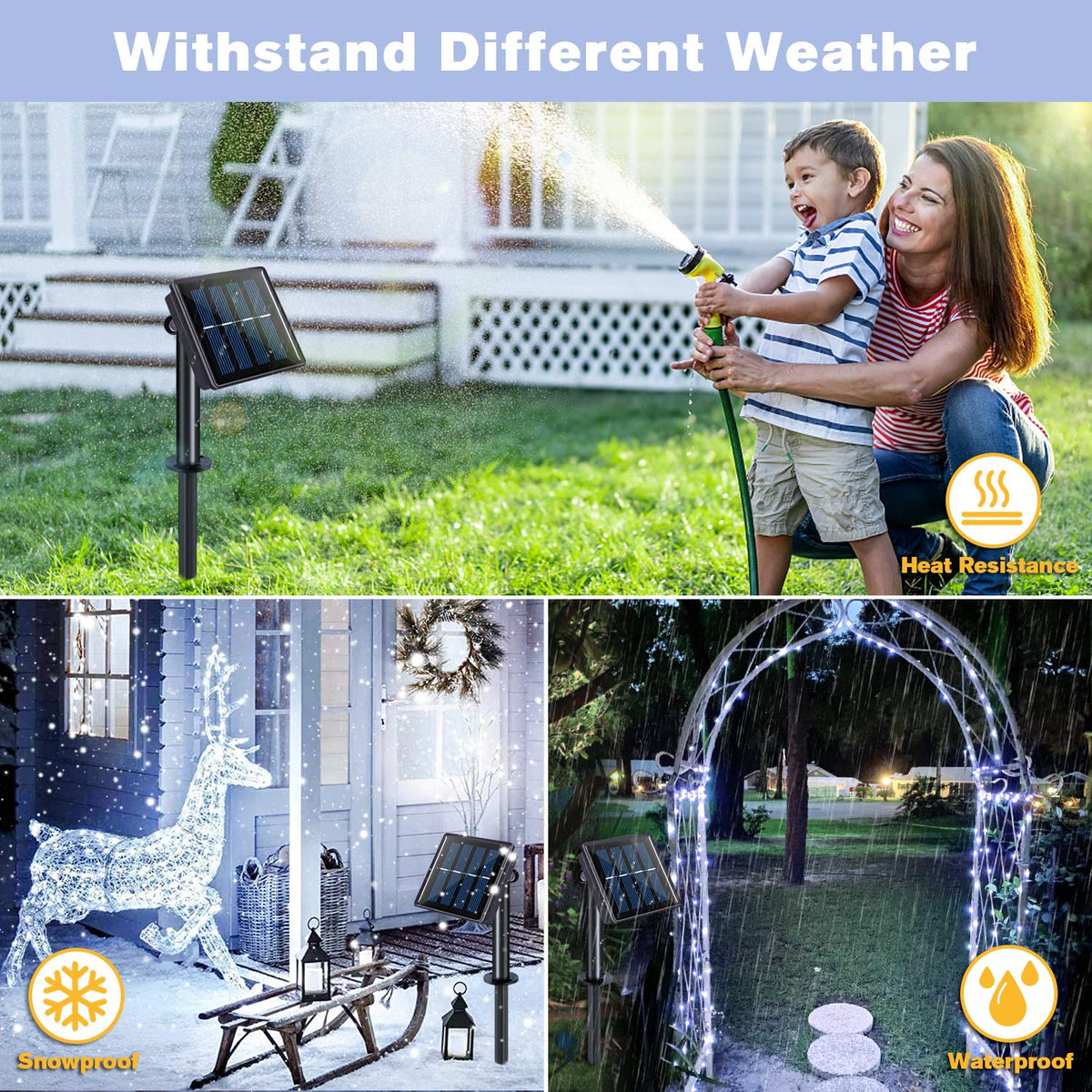 JMEXSUSS 8 modes let you tailor twinkle patterns for events.