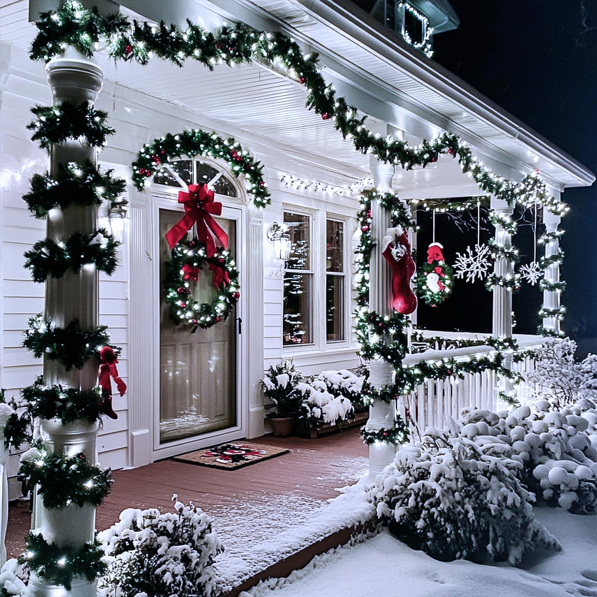 JMEXSUSS indoor wall decor lights create cozy room mood.