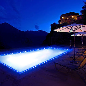 JMEXSUSS solar fence lights providing eco-friendly walkway illumination