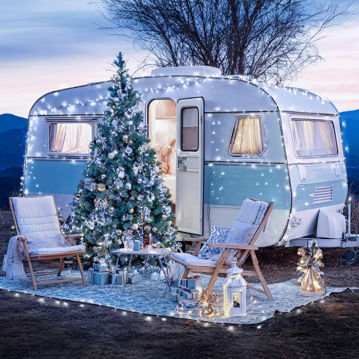 JMEXSUSS waterproof design withstands rain and snow outdoors.