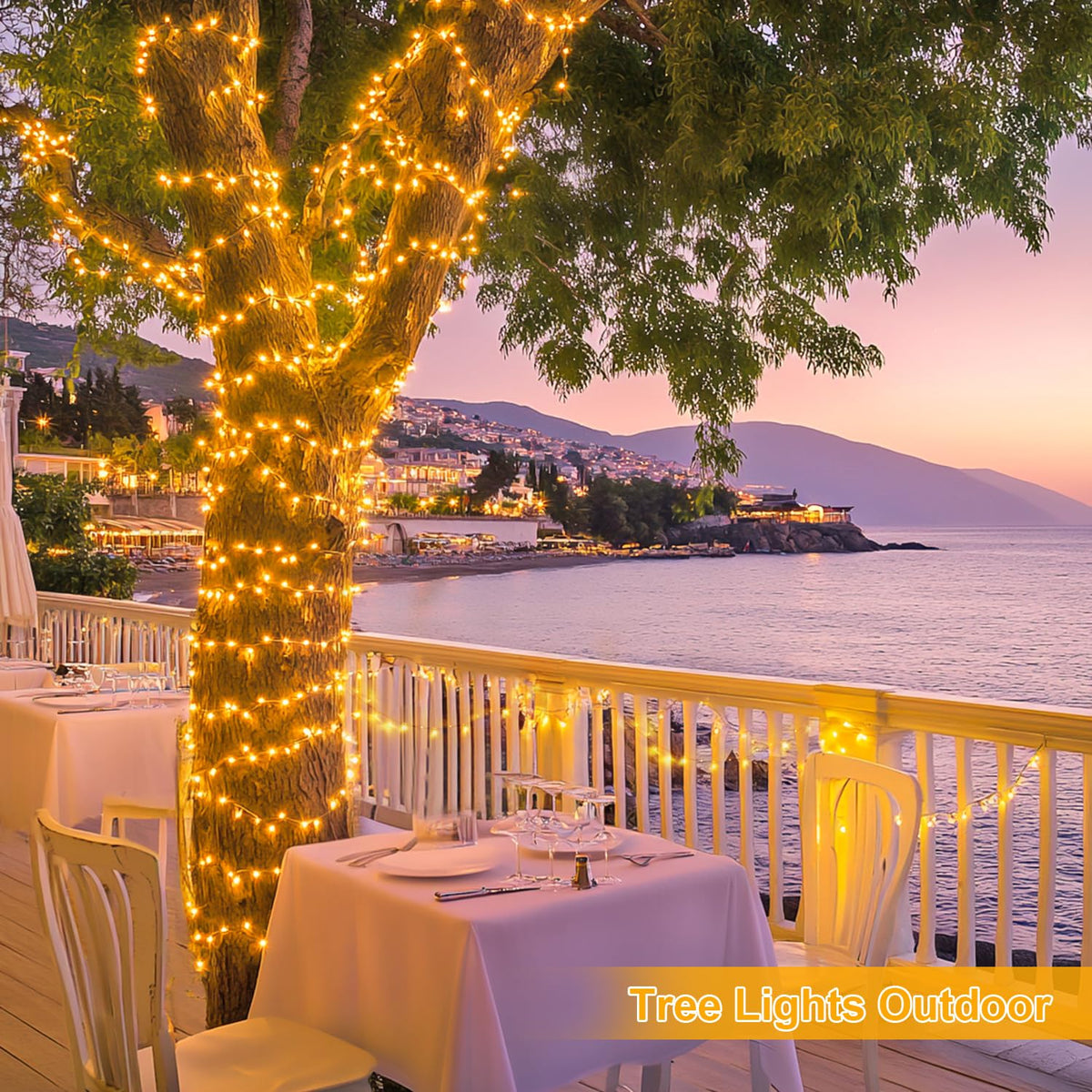 JMEXSUSS tree wrap around trunk idea with flexible wires blending into night.