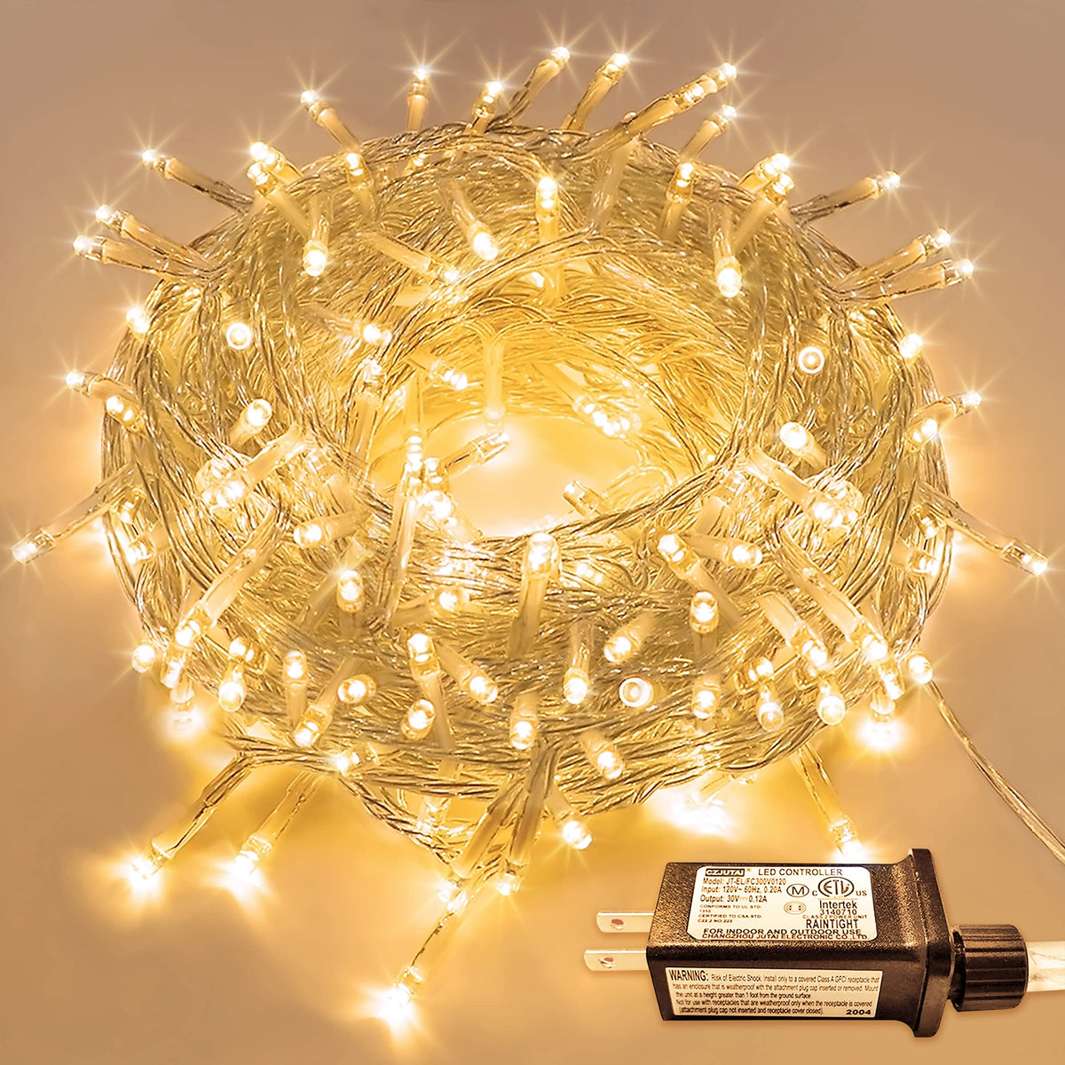 JMEXSUSS warm white lights for indoor trees give a cozy, inviting glow