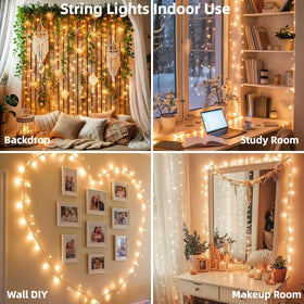 JMEXSUSS wedding lights create a romantic warm white atmosphere.