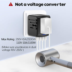 JMFONE safety features with dual 8A fuses and safety shutters for secure charging.
