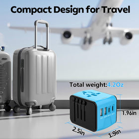 JMFONE LED indicator shows power status during travel.