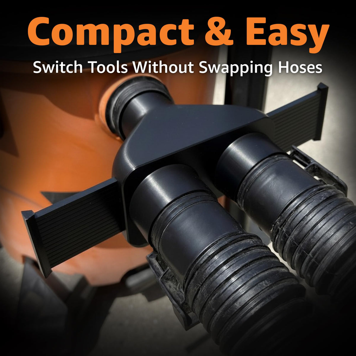 Patent-pending Y-connector design improves control over dust collection