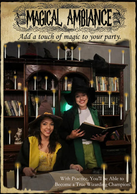 JMTONE kids enjoying wizard play with wand controlled light.