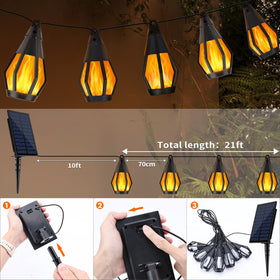 Jnaurb detachable solar panel back allows flexible placement