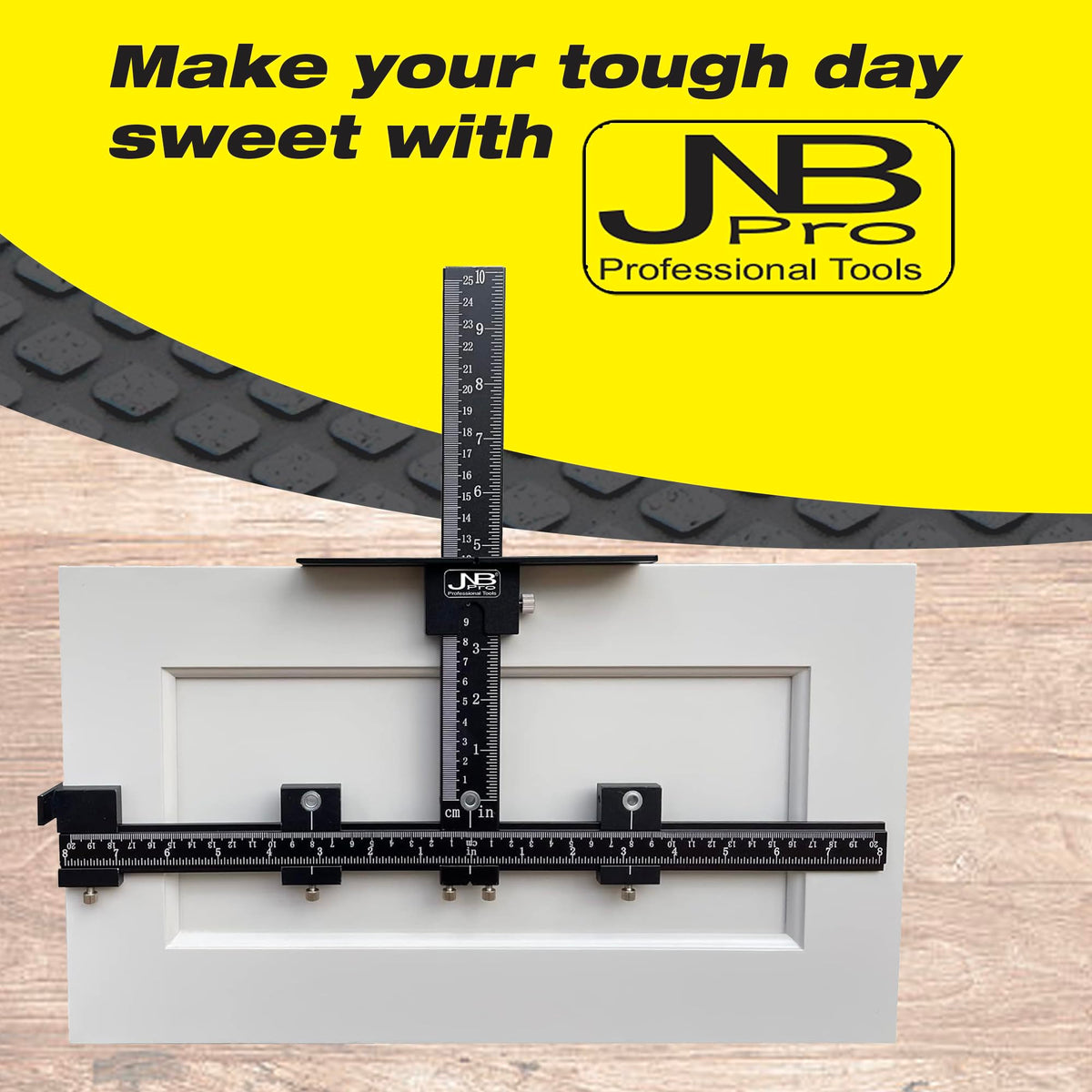 Carrying case included with JNB Pro cabinet jig for portability and protection.
