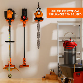 JNIHEEP garden tools storage saves space in garage or shed.