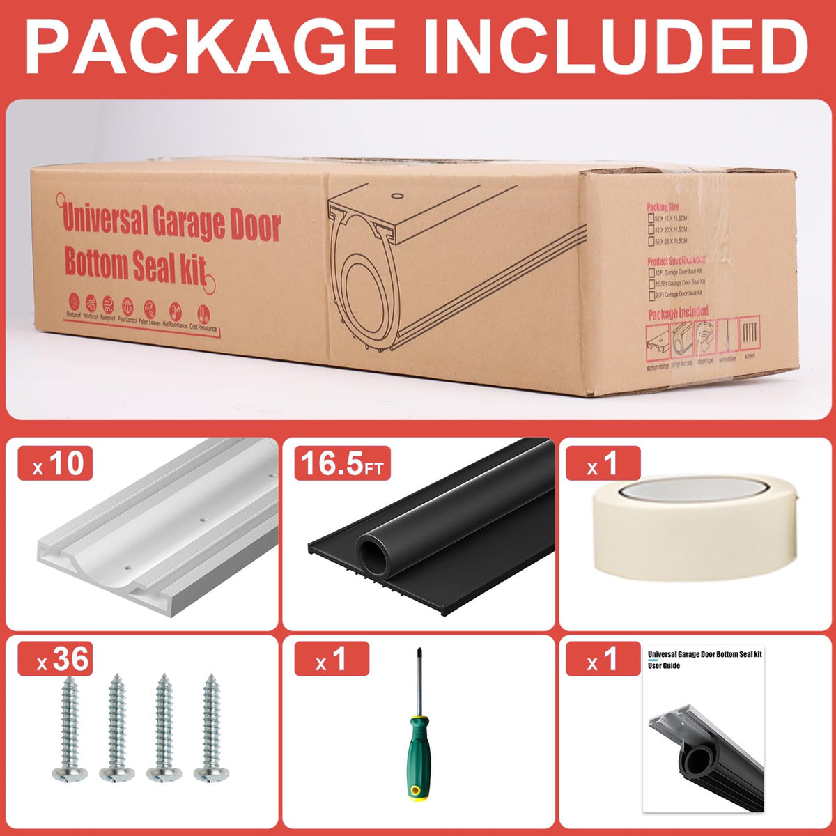 Jobon complete retainer kit packaging shows included components for simple setup.