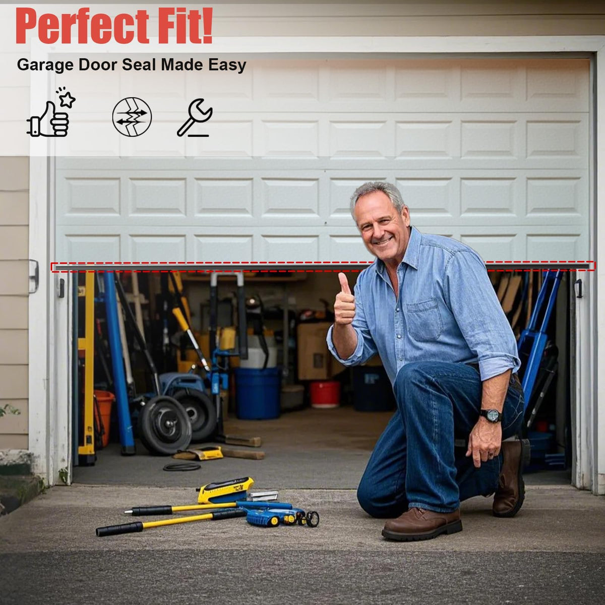 Jobon EPDM material resists cracking in extreme temperatures.