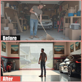 Jobon weatherproof seal cut to size fits any door bottom.