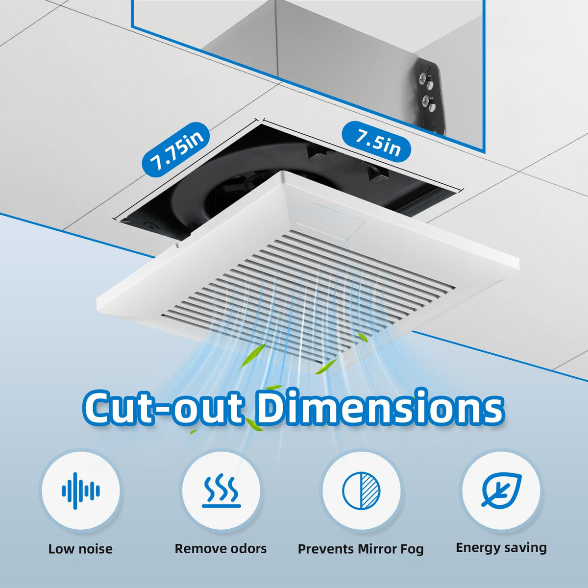 JOEAONZ coverage up to 107 sq ft suits enclosed spaces