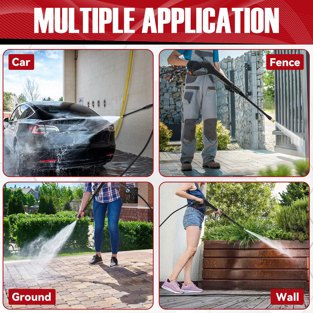 JOEJET compatibility models list with popular brands and power washers