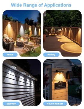 JOFIOS deck patio ambiance lighting highlights outdoor spaces.