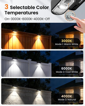 JOFIOS solar deck light setup shows quick, tool-free installation for instant ambience.