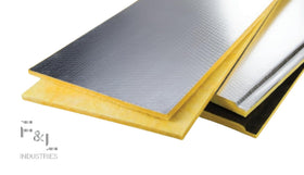 Johns Manville 4 ft length insulation suitable for standard duct runs.