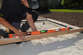 Johnson 1760-4800 digital box level with shock-absorbing end caps