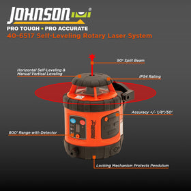 Johnson 40-6517 illuminated vertical vial aids vertical alignment in low light