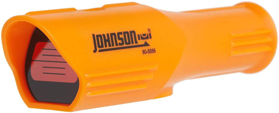 Johnson hand-held sight level view for quick level checks on site.