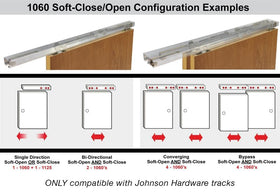 Johnson Hardware 1060 USA-made construction highlights durable design.