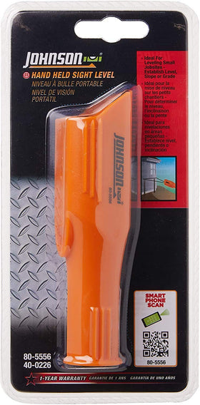 Johnson portable tool suited for landscaping, surveying, and framing tasks.