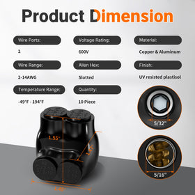 Joinfworld aluminum-to-copper connection supports multiple metal pairings