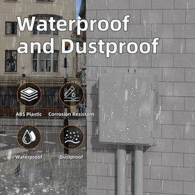 Joinfworld outdoor box wall mount hardware enables easy installation