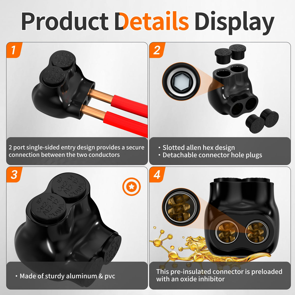 Joinfworld rugged aluminum with dielectric coating for durable insulation