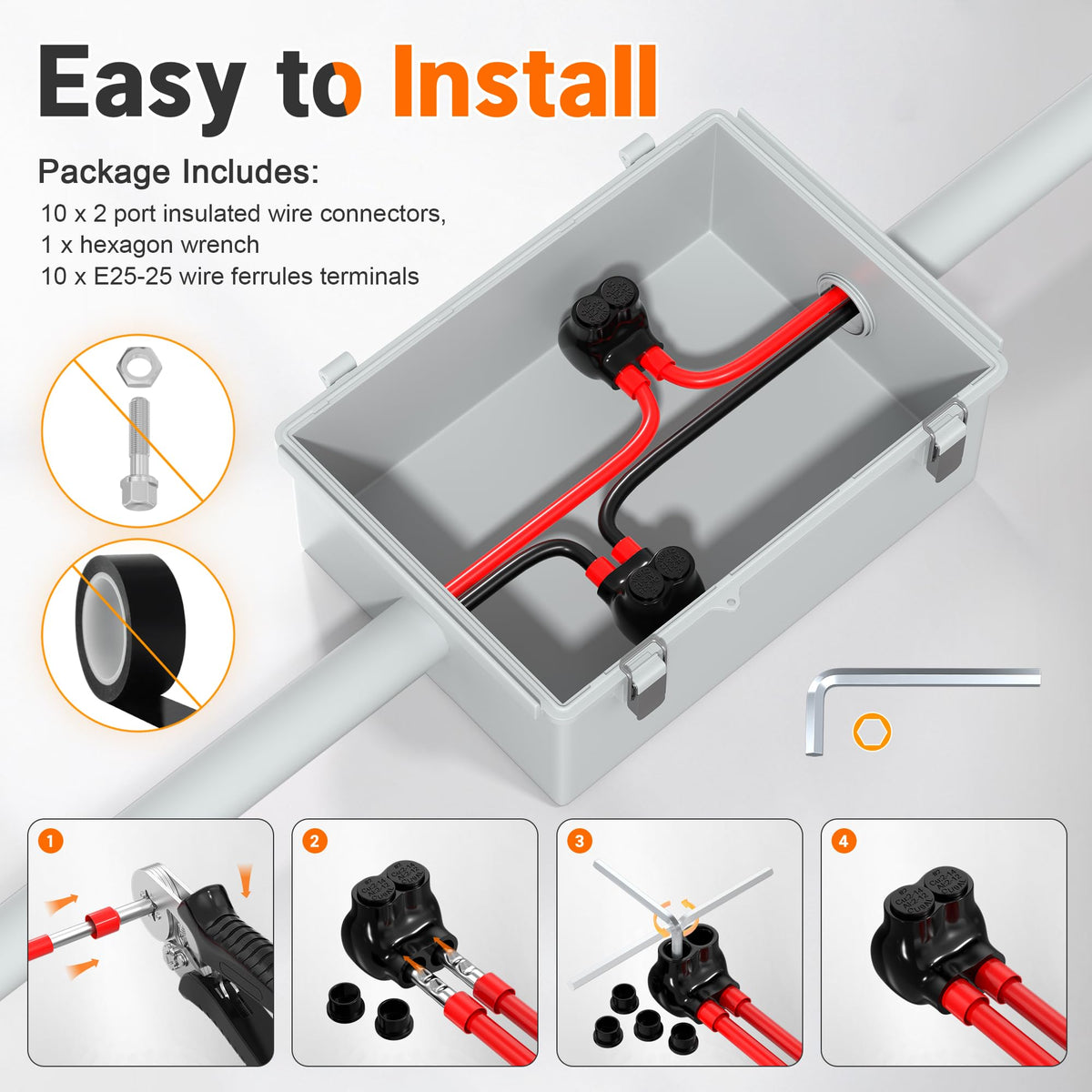 Joinfworld slotted Allen hex tightening for secure installation