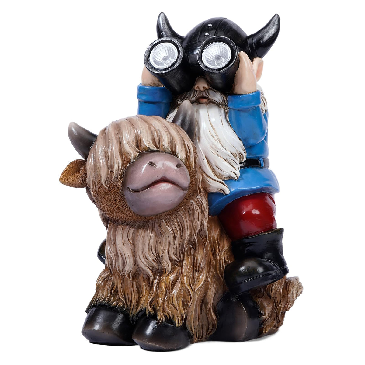 Joint Honglin gnome features a built-in sensor for automatic dusk lighting.