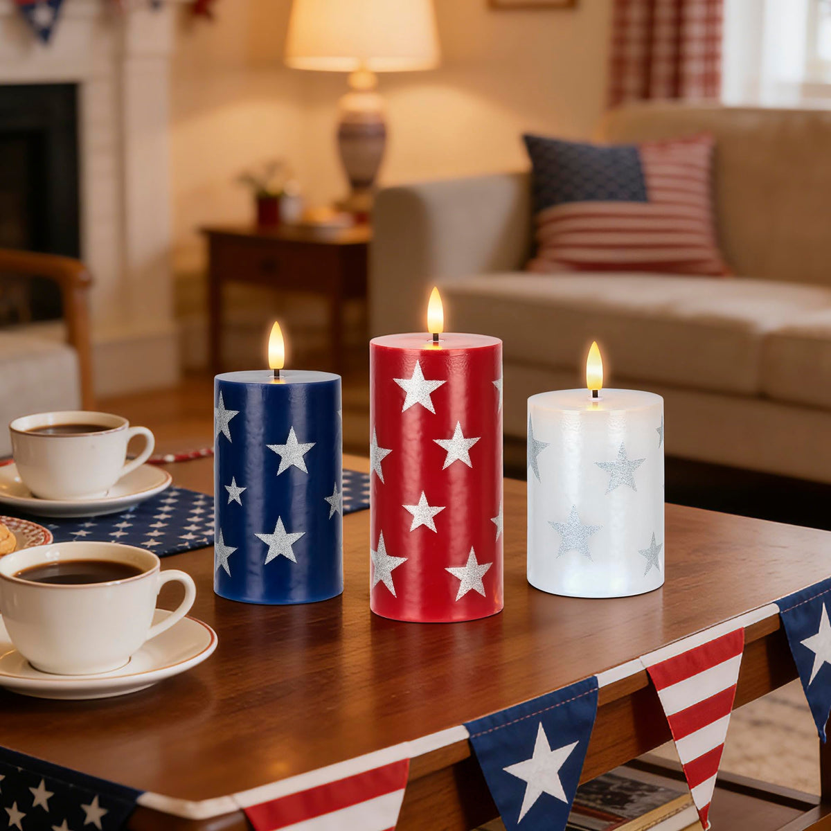 JOIONE batteries not included; replace to extend use for JOIONE candles