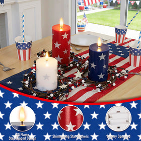 JOIONE remote controlled candle with timer for effortless ambiance