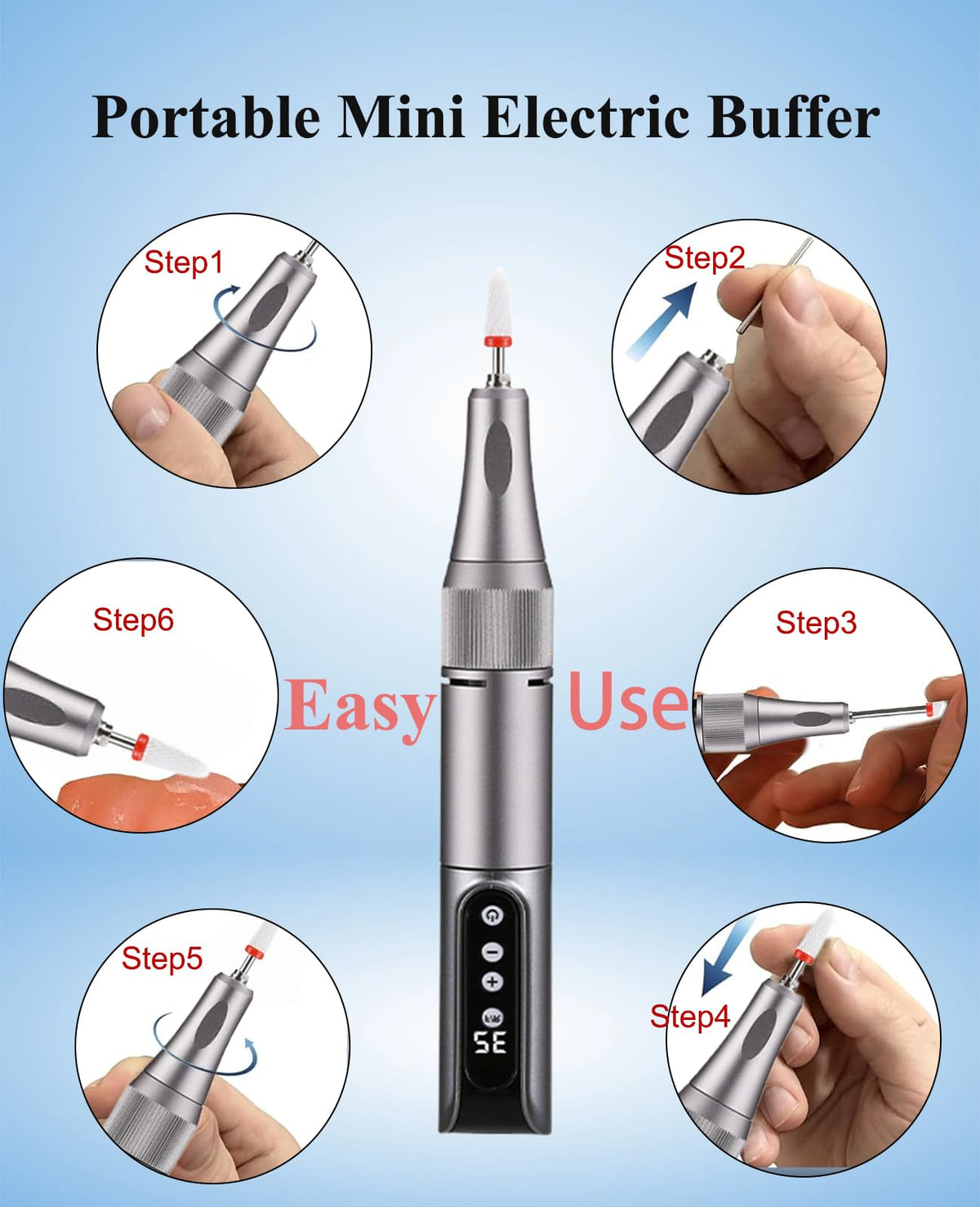 JOIRACK cordless repair kit attachments stored neatly in portable case
